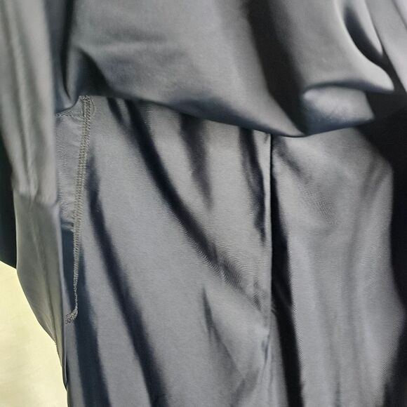 Women's Black Swim Capris with Side-Tie Skirt Size XL - Picture 8 of 10